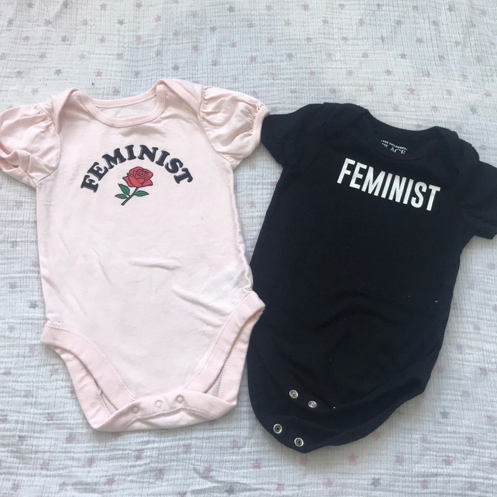 Feminist onesies
